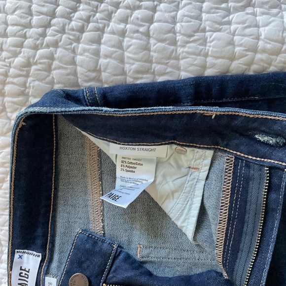 Paige Hoxton Straight Leg Jeans - Picture 5 of 6